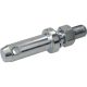 Čep spodního ramena O28/22 x 150 - 61/ M22x1,5x46 mm - pozink. (otvor 12 mm)