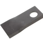 Nůž rotační sekačky 4 x 49 x 112 mm levý s otvorem O 21 mm (Pöttinger) - 434969KR
