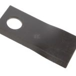 Nůž rotační sekačky 4 x 49 x 112 mm levý s otvorem O 21 mm (Pöttinger) - 434970KR