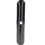 Radlice kultivátoru 215 x 36 x 6 mm oboustranny, plochý s 1 otvorem 10,5 mm