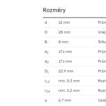 7001 CD/HCP4A - Rozměrové údaje