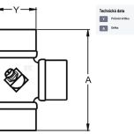 Sada křížku O27 x 75 mm (W2300) vč. poj. kr. a maznice