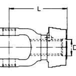 Nasazovací vidlice 1-3/8" 6drážek (W2300, W300E)
