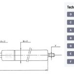 Plynová vzpěra L755,0 mm 250 N