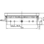 Pracovní LED světlo 54 W 180x55x38 mm 3960 lm, obdélníkové, 10/30 V širokoúhlé 18 LED