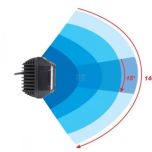 Pracovní LED světlo 22,5 W, 2850 lm, čtvercové, 10/30 V, 89x97 mm