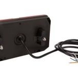 Multifunkční pravé zadní LED světlo, obdélníkové, 242,5 x 134 x 36,5 mm (12/24 V) 