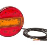 Multifunkční zadní LED světlo, kulaté, O 140 mm (12/24 V)
