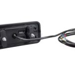 Multifunkční pravé zadní LED světlo, obdélníkové, 200,5 x 85 x 40 mm (12/24 V)