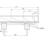 Multifunkční pravé zadní LED světlo, obdélníkové, 200,5 x 85 x 40 mm (12/24 V)