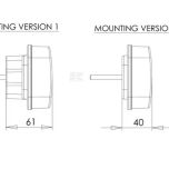 Multifunkční pravé zadní LED světlo, obdélníkové, 200,5 x 85 x 40 mm (12/24 V)