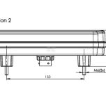 Multifunkční zadní LED světlo 236 x 104 x 61,5 mm, vysoce odolné proti nárazům (12/24 V) 