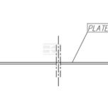 LED osvětlení registrační značky, obdélníkové 82,5 x 31 x 39 (12/24 V)