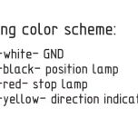 Levé zadní LED světlo 205x53,6x80 mm, 12/24 V