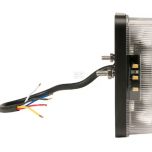 Multifunkční levé zadní LED světlo 228x40x106 mm, 12/24 V