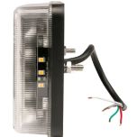 Multifunkční pravé zadní LED světlo 228x40x106 mm, 12/24 V 