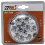 Zpětné LED světlo, kulaté O 95 mm, 12/24 V 
