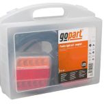 Sada magnetických zadních LED světel 7,5/2,5 m, čtvercové, 12/24 V