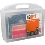 Sada magnetických zadních LED světel 12/2,5 m, čtvercové, 12/24 V