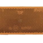 Oranžové obdélníkové odrazky 44x94x7 mm