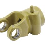 Nasazovací vidlice 25 x 21 mm - 6drážek (L21)