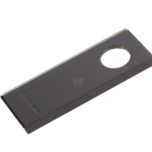 Nůž rotační sekačky 3 x 40 x 96 mm Levý/Pravý s otvorem O 19 mm - KV96KR