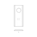 Nůž rotační sekačky 3 x 40 x 96 mm Levý/Pravý s otvorem O 19 mm - KV96KR