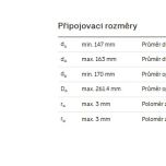 SKF NU 326 ECP - připojovací rozměry