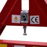 Sklápěcí vidlice pro přepravu balíků (3bodový bez hrotů) 28 x 800 x 1000 mm - TL150950BF