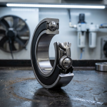 Produktový záběr - SKF 6004-2RSH/C3HT Jednořadé kuličkové ložisko