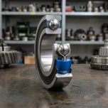 Produktový záběr - SKF 6004-2RSH/W64 Jednořadé kuličkové ložisko