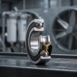 Produktový záběr - SKF 6004-2RS1TN9/C4VT113 Jednořadé kuličkové ložisko