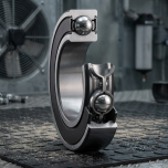 Produktový záběr - SKF 6201-2RSH/C3 Jednořadé kuličkové ložisko