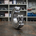 Produktový záběr - SKF 6204-2ZNR Jednořadé kuličkové ložisko