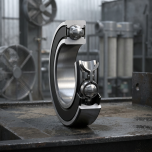 Produktový záběr - SKF 6205-2RSH/C3WT Jednořadé kuličkové ložisko