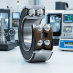 Produktový záběr - SKF 3210 A-2RS1TN9/MT33 Dvouřadé kuličkové ložisko s kosoúhlým stykem