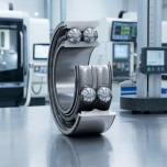 Produktový záběr - SKF 3210 A/C3 Dvouřadé kuličkové ložisko s kosoúhlým stykem