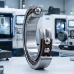 Produktový záběr - SKF 7004 CDGA/P4A Jednořadé kuličkové ložisko s kosoúhlým stykem