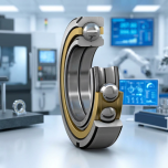 Produktový záběr - SKF 7012 ACDGA/P4A Jednořadé kuličkové ložisko s kosoúhlým stykem