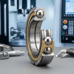 Produktový záběr - SKF 71903 ACDGA/P4A Jednořadé kuličkové ložisko s kosoúhlým stykem