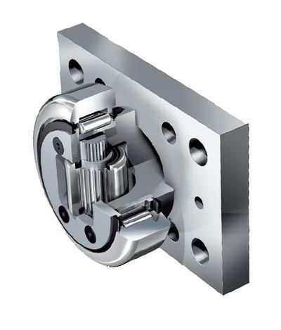 WINKEL 4.462 kombinované ložisko D=123.0 mm + deska AP 4 - 201.039.001 Kombinovaná pojezdová kladka 