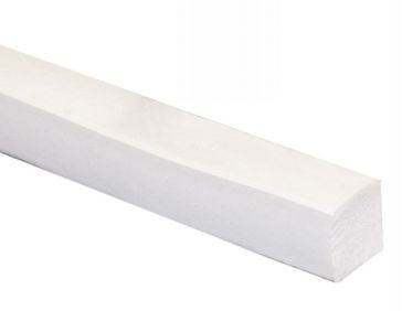 Pryžový profil MVQ - silikonový mikroporézní - 30 x 25 mm
