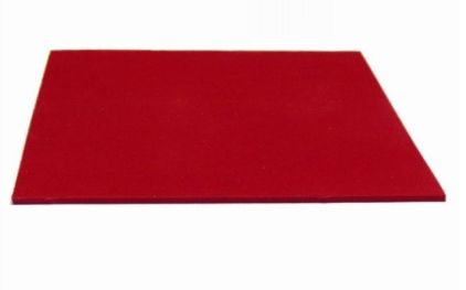 Těsnicí deska - pryž silikonová AG 34 červená 60 ShA - tl. 2.0 mm, šíře 1.2 m