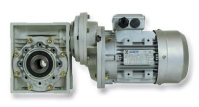 Šneková převodovka CHM 063 s předřadným čelním převodem CHPC 71 - i=1:300, 0.25 kW, 4.7 ot/min