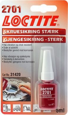 Loctite LOCTITE 2701 Zajišťovač šroubů VP 5 ml