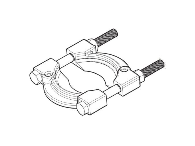 SKF TMBS 100E-5 Zadní uchycení stahováku 