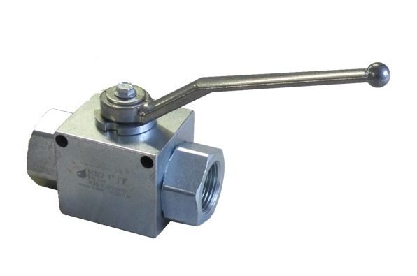 Hydraulické šroubení BSP - kulový kohout dvoucestný 2 x 1/2 IG