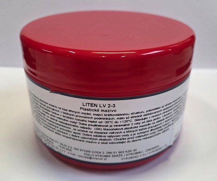 Plastické mazivo LV 2-3/0.25 kg - Orlen