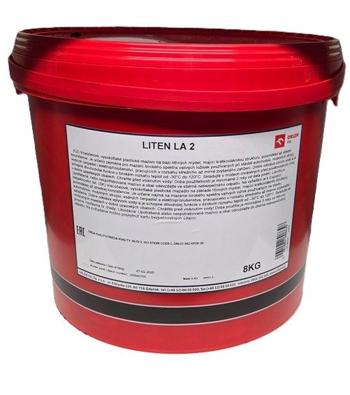 Plastické mazivo LA 2/8 kg - Orlen