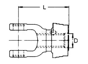 Nasazovací vidlice 1-3/8" 6drážek (W2400, P400, W400E
